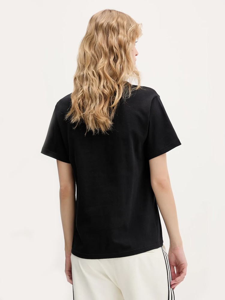 Футболка женская Adidas SOFT SPORT T черная JZ7894 изображение 3