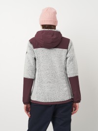 Джемпер женский Columbia ARCTIC CREST™ SHERPA FULL ZIP бордовый 2089031-607 изображение 3