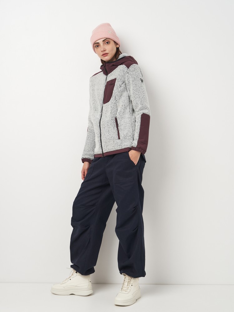 Джемпер женский Columbia ARCTIC CREST™ SHERPA FULL ZIP бордовый 2089031-607 изображение 4
