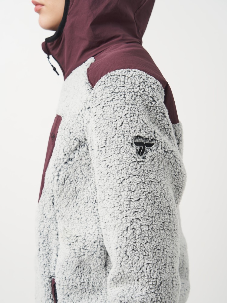 Джемпер женский Columbia ARCTIC CREST™ SHERPA FULL ZIP бордовый 2089031-607 изображение 6
