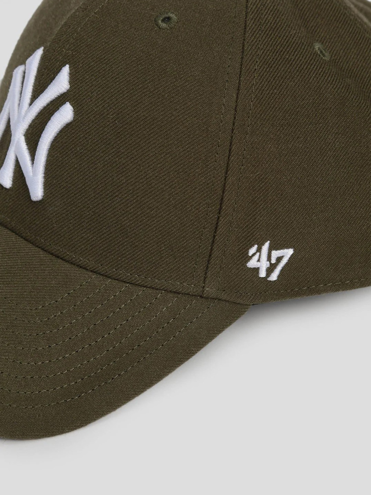 Бейсболка унисекс 47 Brand SNAPBACK NEW YORK YANKEES оливковая MVPSP17WBP-SW изображение 3