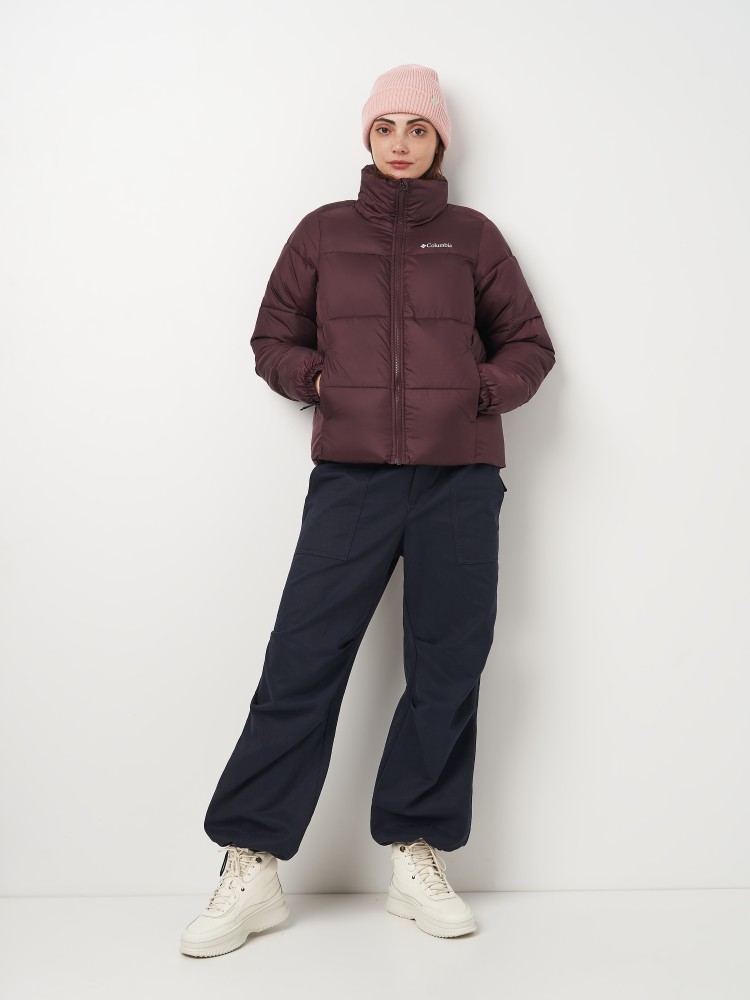Куртка женская Columbia Puffect II Full Zip Jacket бордовая 2090291-607 изображение 4