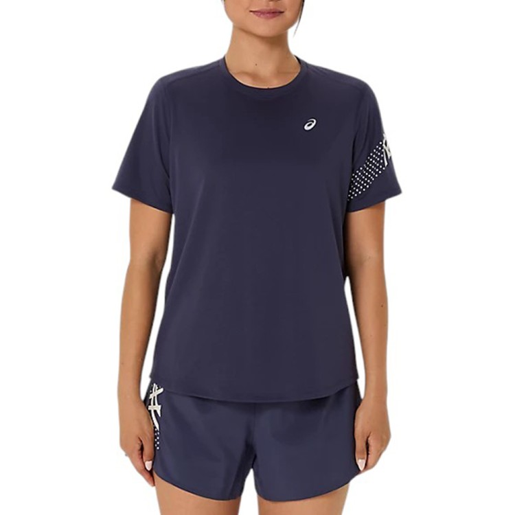 Футболка женская Asics ASICS ICON SS TOP фиолетовая 2012D177-500 изображение 1