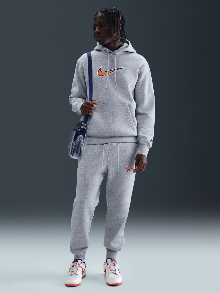 Толстовка мужская Nike M NK CLUB BB HDY NEO VARSITY серая HV0854-063 изображение 5