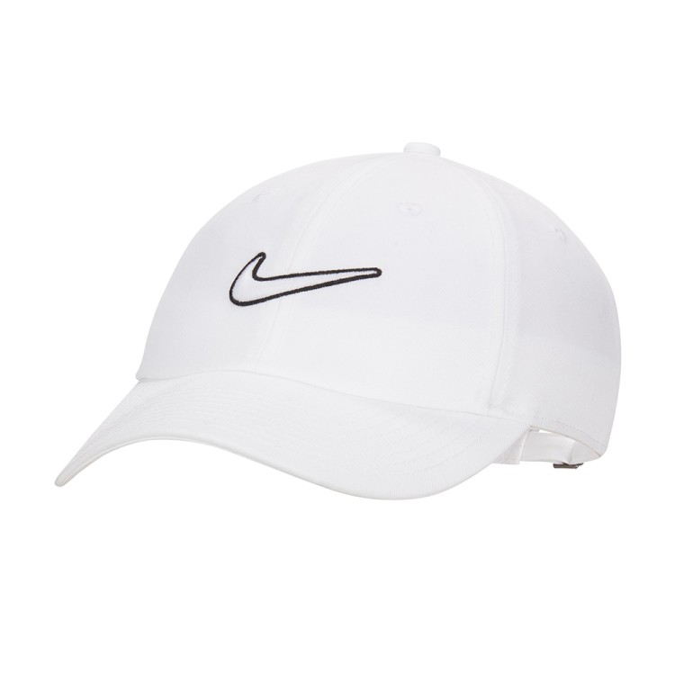 Бейсболка Nike U NK CLUB CAP U CB SWSH L черная FB5369-100 изображение 1
