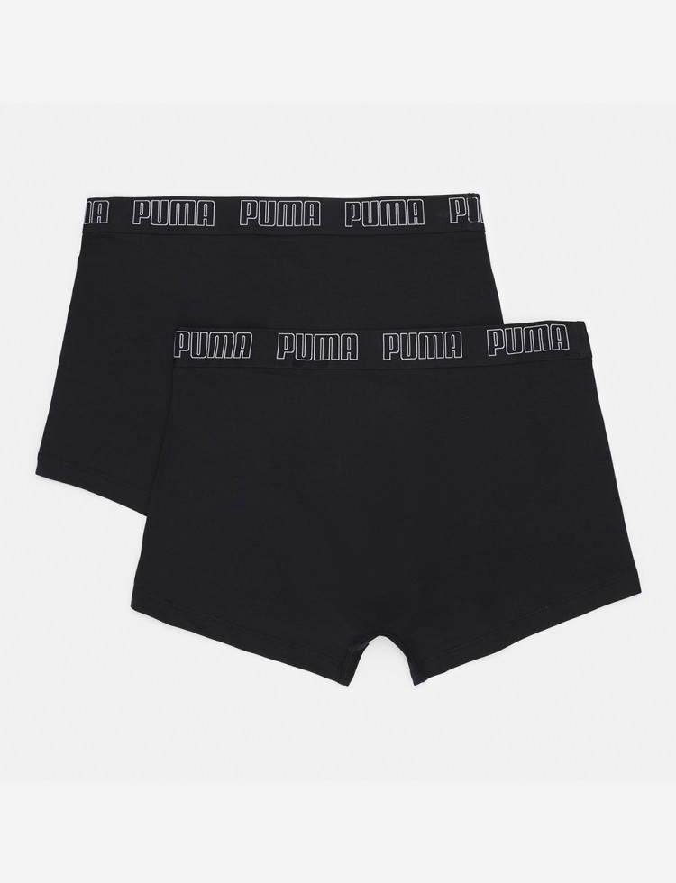 Боксеры мужские Puma EVERYDAY TRUNK 2P черные 93832101 изображение 3