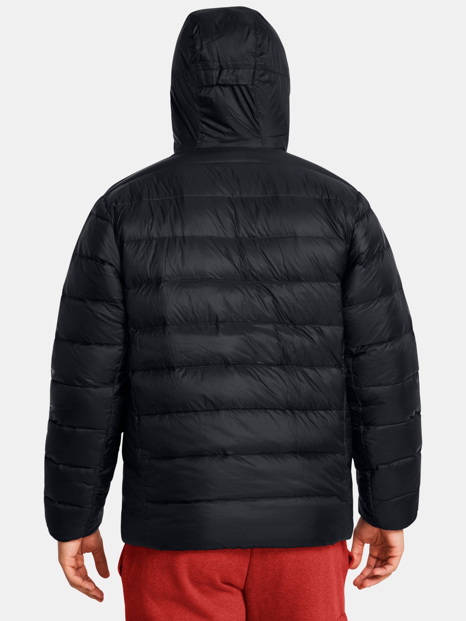 Куртка мужская Under Armour LEGEND DOWN HOODED JACKET черная 1385837-001 изображение 3