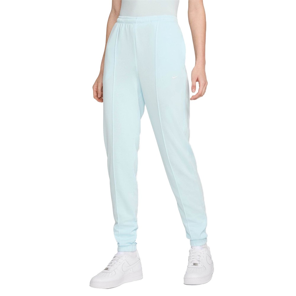 Брюки женские Nike W NSW NK CHLL FT HR SWTPNT голубые FN2434-474