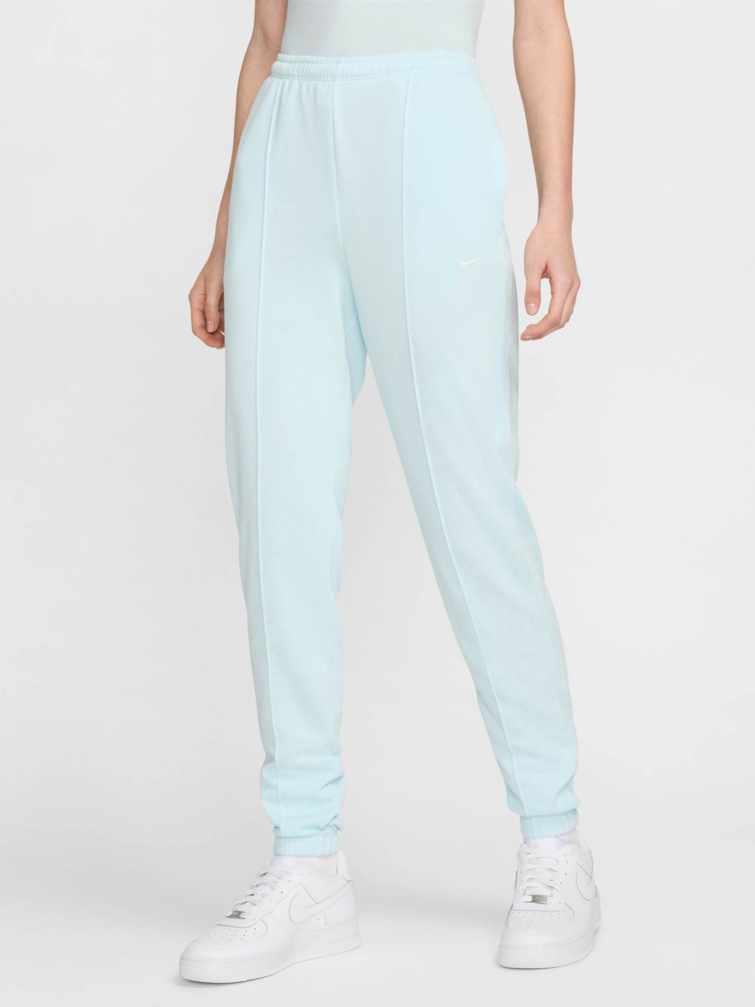 Брюки женские Nike W NSW NK CHLL FT HR SWTPNT голубые FN2434-474 изображение 2