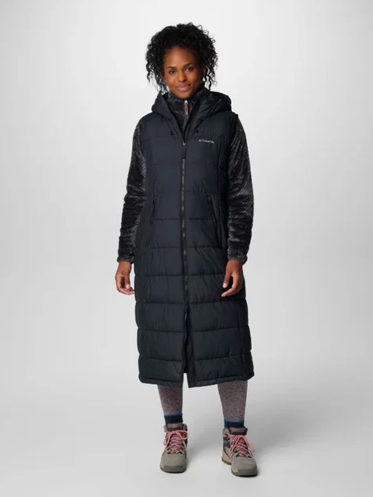 Жилет женский Columbia Pike Lake™ Long Vest черный 2089281-010 изображение 2