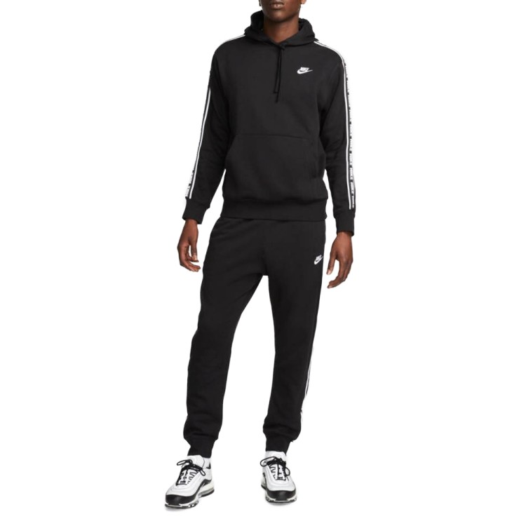 Костюм мужской Nike M NK CLUB FLC GX HD TRK SUIT черный FB7296-010 изображение 1