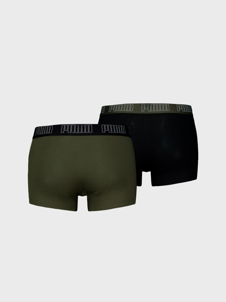 Боксеры мужские Puma EVERYDAY TRUNK 2P мультицвет 93832108 изображение 9