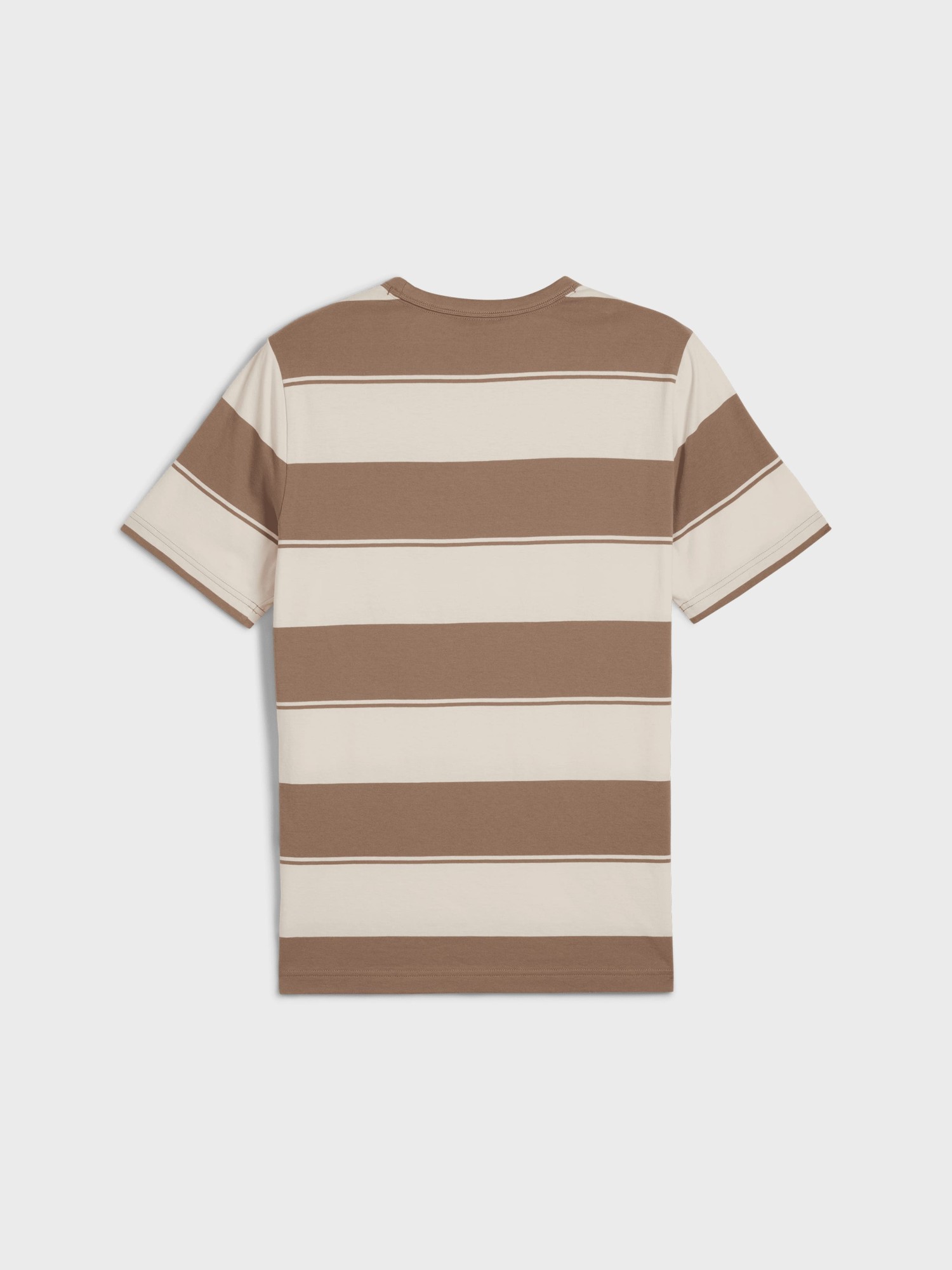 Футболка мужская Puma PUMA CLASS Striped Tee коричневая 68465793 изображение 3