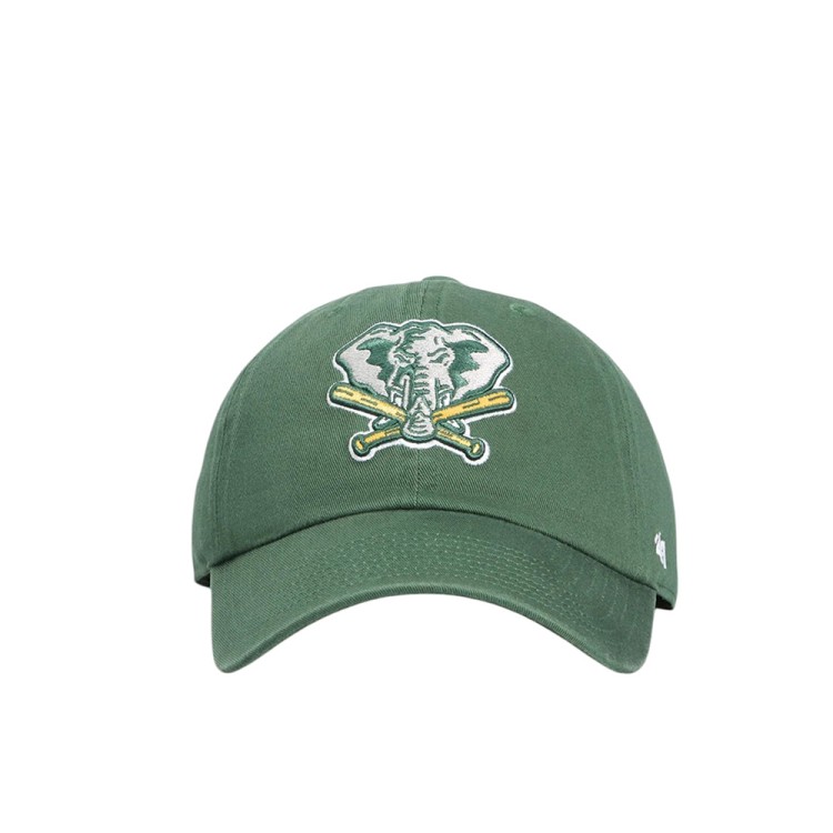Кепка унисекс 47 Brand COOPERSTOWN OAKLAND ATHLETICS темно-зеленая NLRGW18GWS-DG93 изображение 1