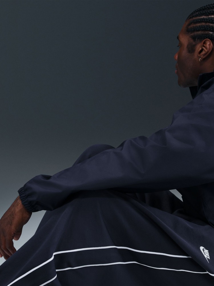 Брюки мужские Nike M NK CLUB KNIT OS TRACK PANT темно-синие HV1415-451 изображение 6
