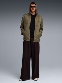 Ветровка мужская Puma Ess Regular Windbreaker хаки 68462581 изображение 4