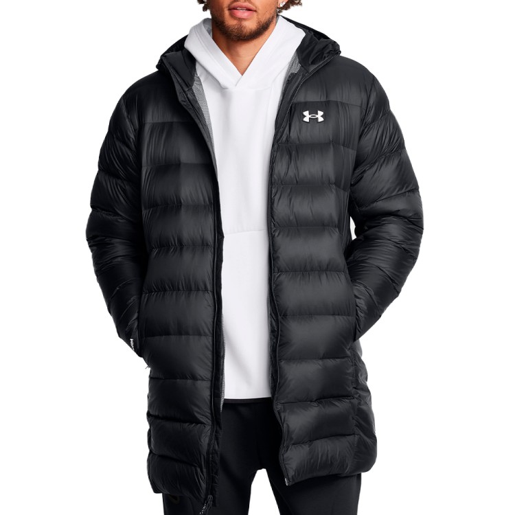 Куртка мужская Under Armour LEGEND DOWN PARKA черная 1385839-001 изображение 1