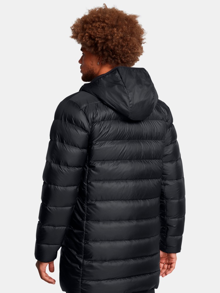 Куртка мужская Under Armour LEGEND DOWN PARKA черная 1385839-001 изображение 3