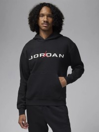 Толстовка мужская Nike M J ESS JD AIR STRCH FLC HDY черная HQ4643-010 изображение 2