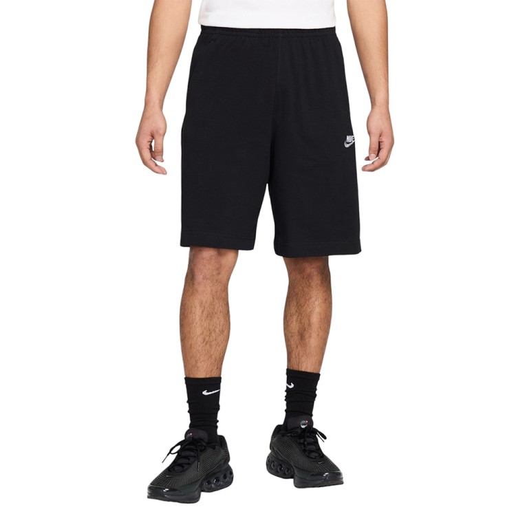 Шорты мужские Nike M NSW CLUB JSY SHORT черные DZ2543-013 изображение 1