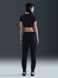Брюки женские Nike W NSW CLUB FLC GX STD PANT черные HV2346-010 изображение 3
