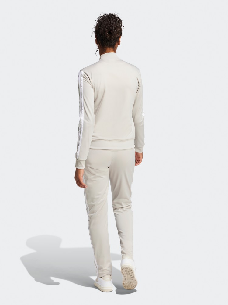 Костюм женский Adidas W ESS 3S TS молочный JD2686 изображение 3