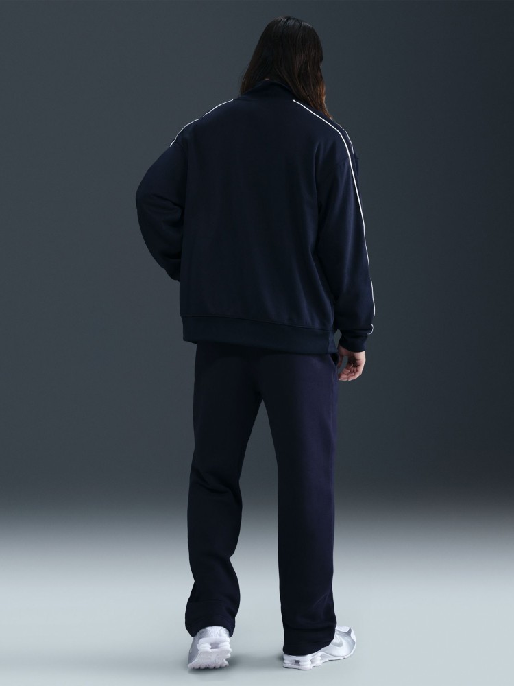 Толстовка мужская Nike M NK CLUB KNIT OS TRACK JACKET темно-синяя HV1417-451 изображение 6