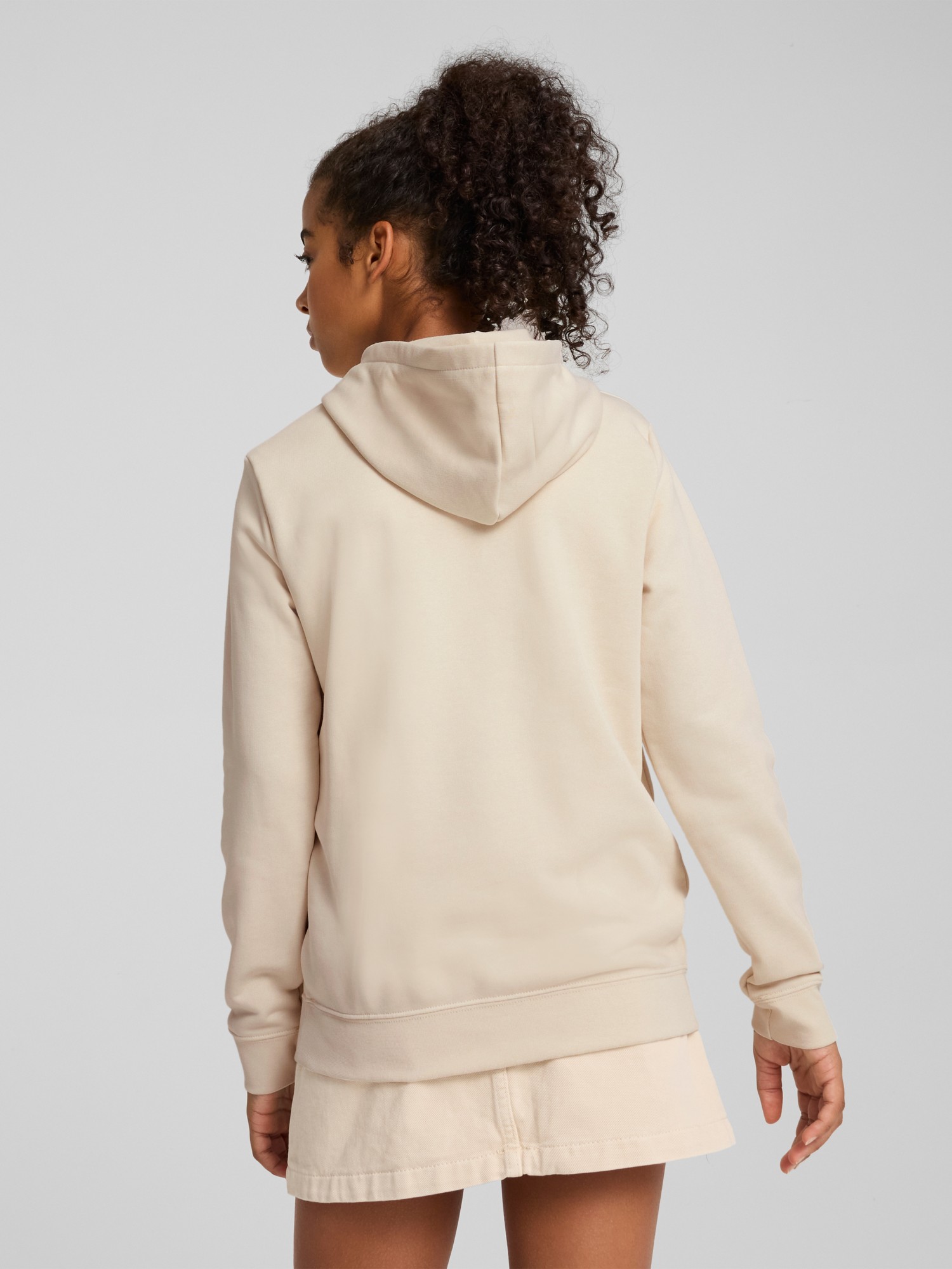 Толстовка детская Puma ESS No. 1 Logo Hoodie TR G молочная 68489787 изображение 3