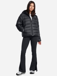 Куртка женская Under Armour LEGEND DOWN HOODED JACKET черная 1385852-001 изображение 4
