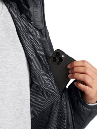 Куртка женская Under Armour LEGEND DOWN HOODED JACKET черная 1385852-001 изображение 5