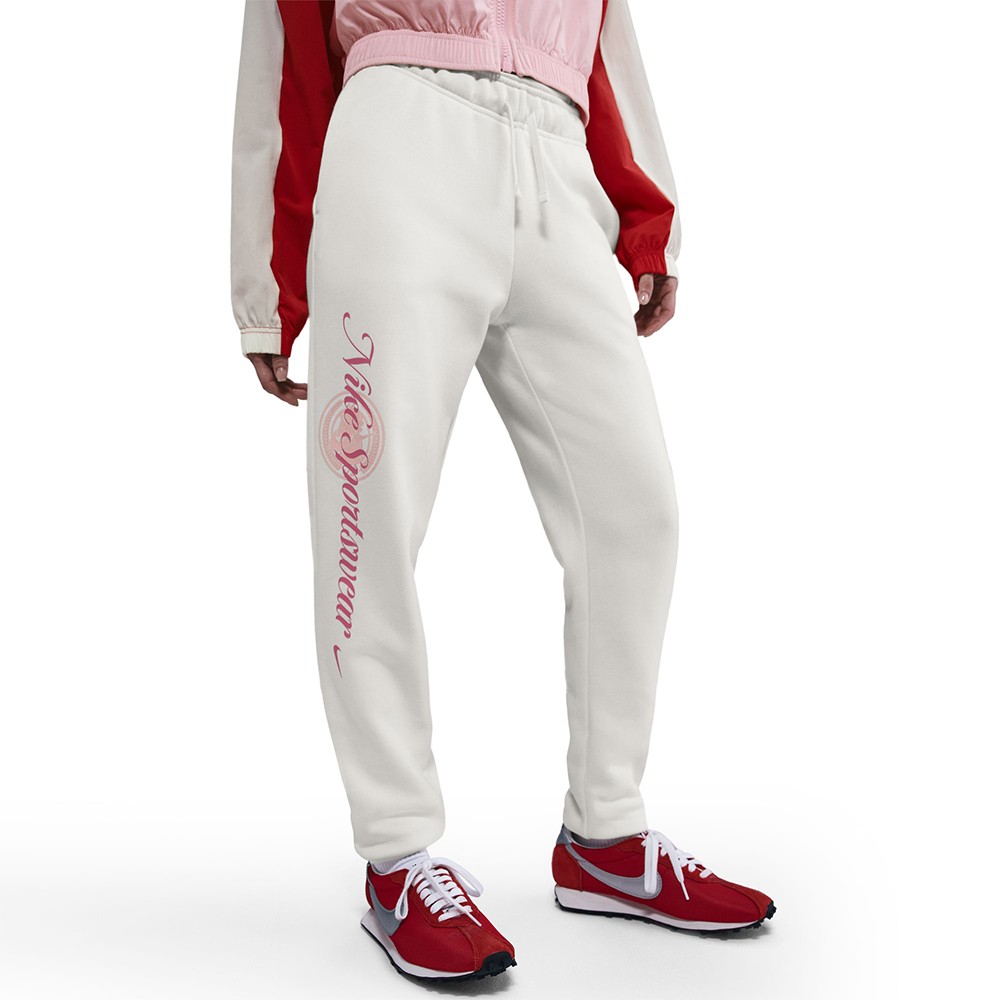 Брюки женские Nike W NSW CLUB FLC GX STD PANT молочные HV2346-133