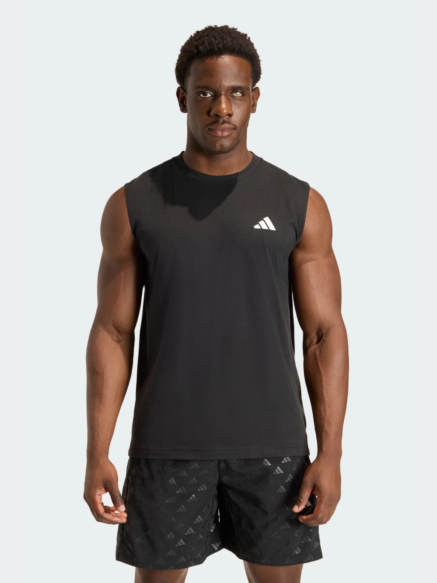 Майка мужская Adidas WE FR SL T черная KA3523 изображение 2