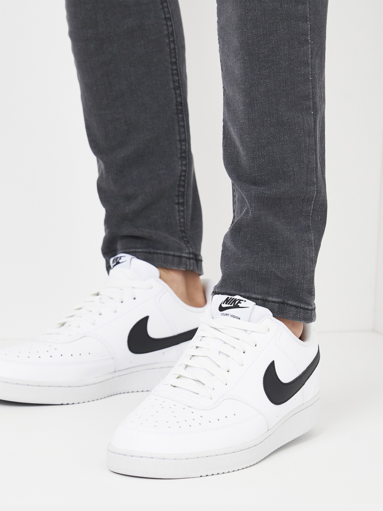 Кроссовки мужские Nike NIKE COURT VISION LO NN белые DH2987-101 изображение 6