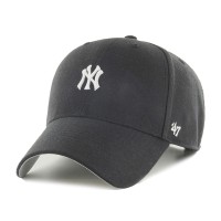 Бейсболка 47 Brand YANKEES BASE RUNNER SNAP черная BRMPS17WBP-BKA