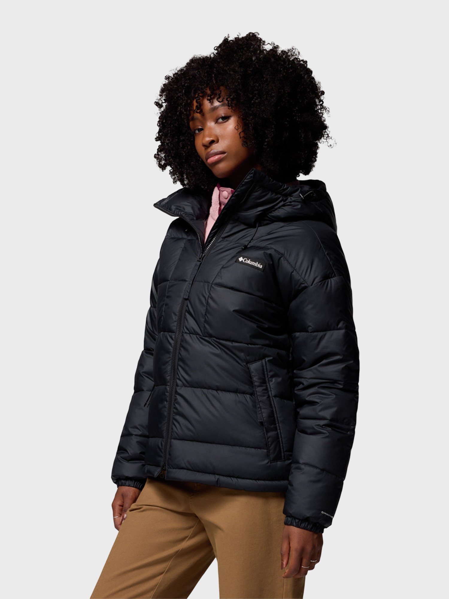 Куртка женская Columbia Pike Lake™ III Hooded Jacket черная 2133561-010 изображение 4