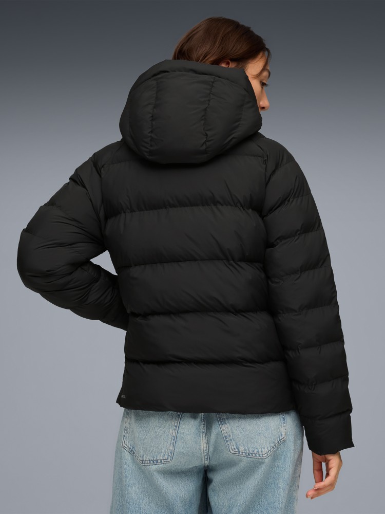 Куртка женская Puma Mono Hooded Jacket черная 68838501 изображение 3