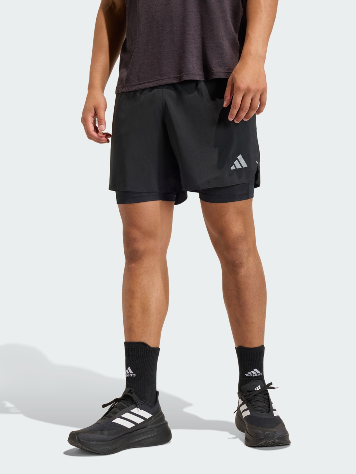 Шорты мужские Adidas Run Ess 21 S M черные KA4331 изображение 2