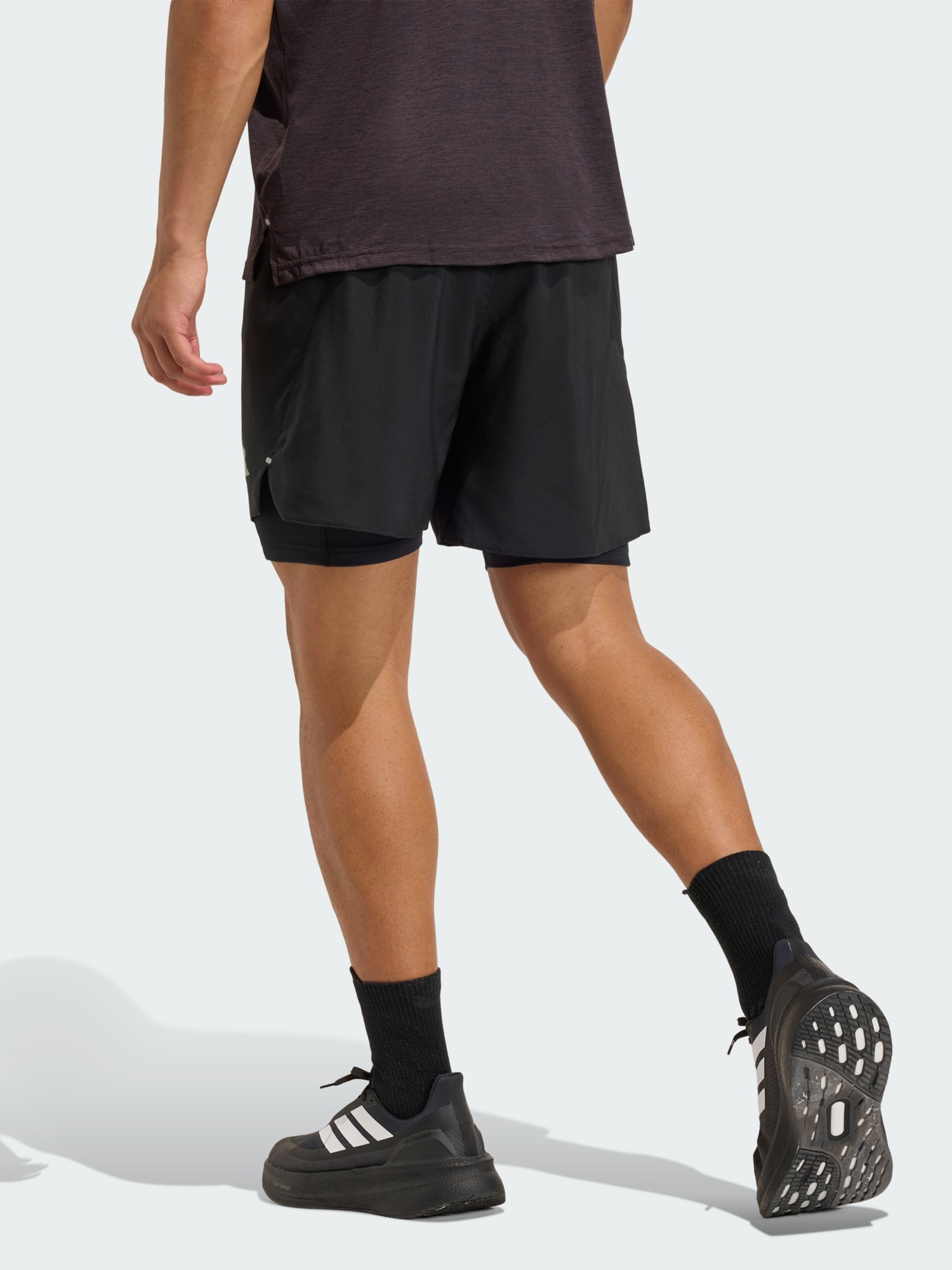 Шорты мужские Adidas Run Ess 21 S M черные KA4331 изображение 3