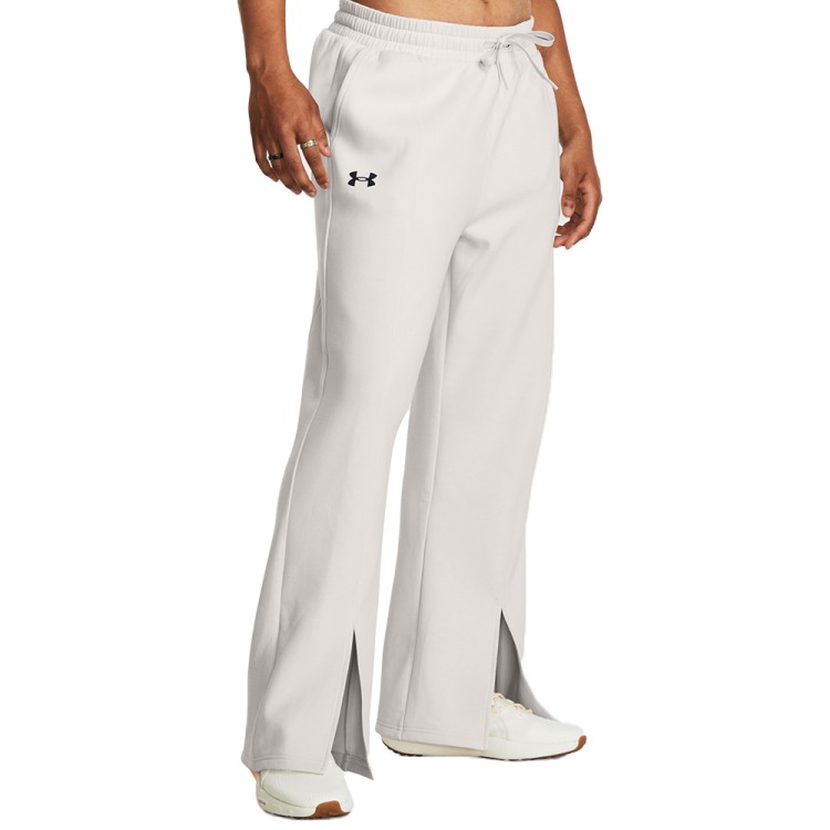 Брюки женские Under Armour Unstoppable Flc Split Pant белые 1379847-114 изображение 1