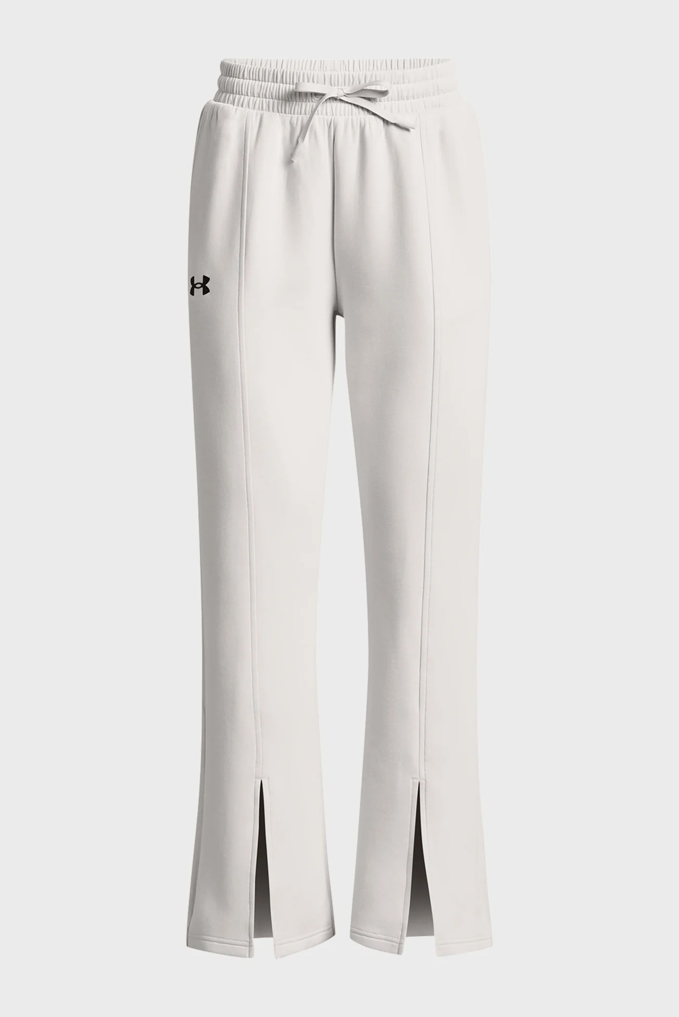 Брюки женские Under Armour Unstoppable Flc Split Pant белые 1379847-114 изображение 6