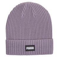 Шапка  Puma Ribbed Classic Cuff Beanie фиолетовая 02403819 изображение 1