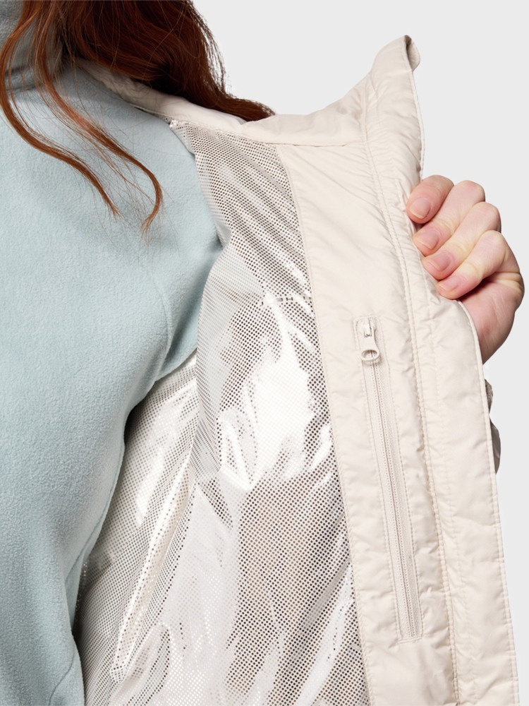 Куртка женская Columbia Pike Lake™ III Hooded Jacket бежевая 2133561-278 изображение 8