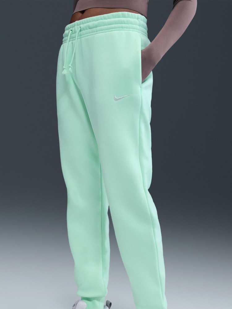 Брюки женские Nike W NSW PHNX FLC MR PANT STD мятные FZ7626-353 изображение 7