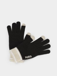 Перчатки  Puma PUMA Knit Gloves черные 04177204 изображение 3