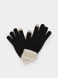 Перчатки  Puma PUMA Knit Gloves черные 04177204 изображение 4