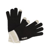 Перчатки  Puma PUMA Knit Gloves черные 04177204 изображение 2