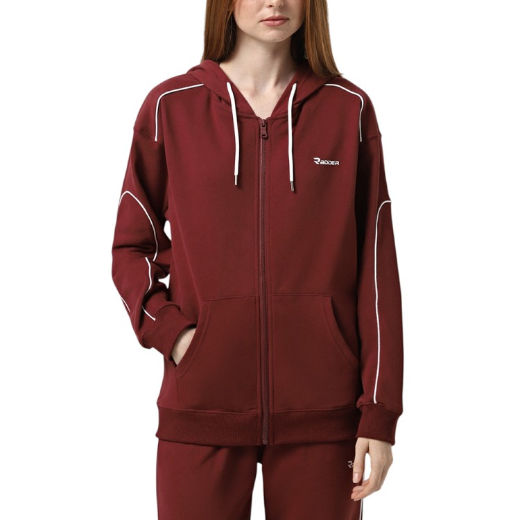 Толстовка женская Radder Marigold бордовая 442593-670  изображение 1
