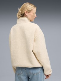 Куртка женская Puma Reversible Sherpa Jacket бежевая 68838687 изображение 3