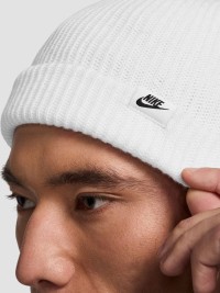 Шапка  Nike U NK TERRA BEANIE SC FUT365 L белая HF0176-100 изображение 5