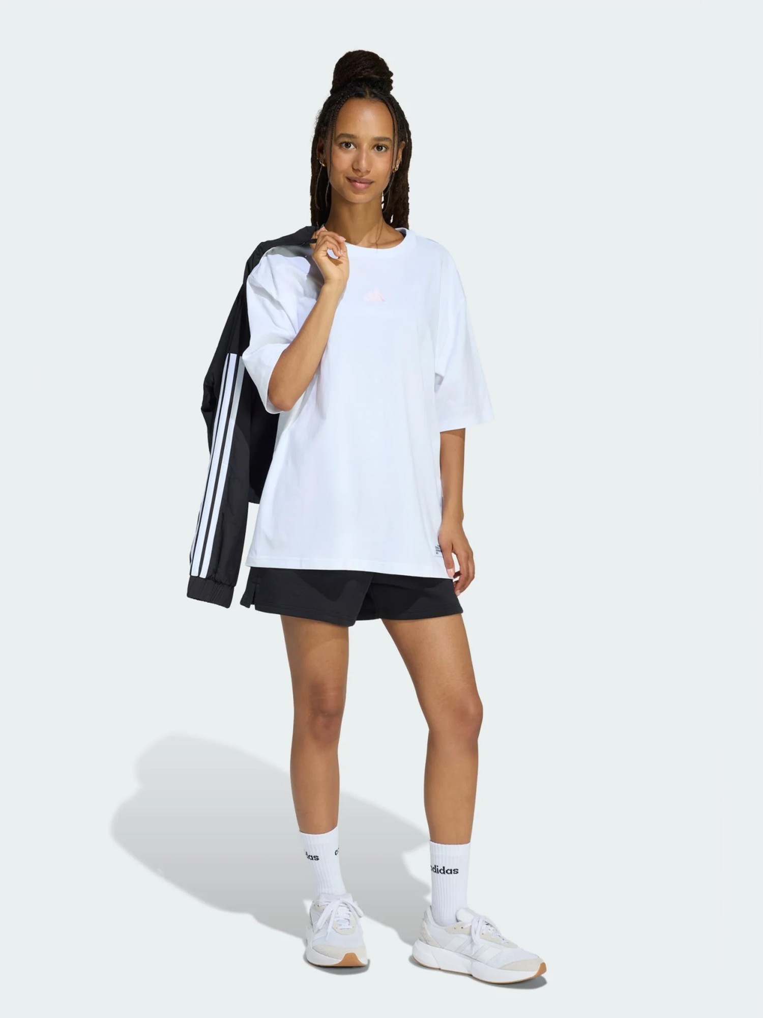 Футболка женская Adidas W MINI OS T белая KA5086 изображение 6
